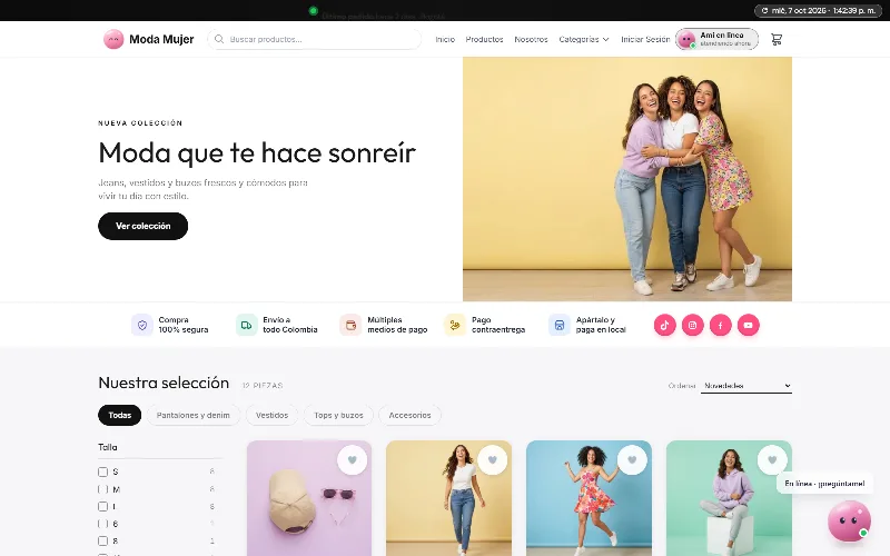 Catálogo que vende